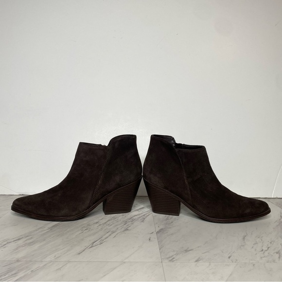 Blondo Naple Brown Suede Waterproof Bootie 9M - Picture 7 of 16
